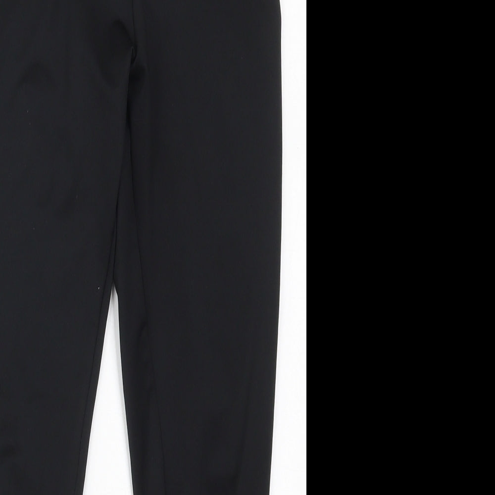 New Look Girls Black  Polyester Carrot Trousers Size 10-11 Years  Regular