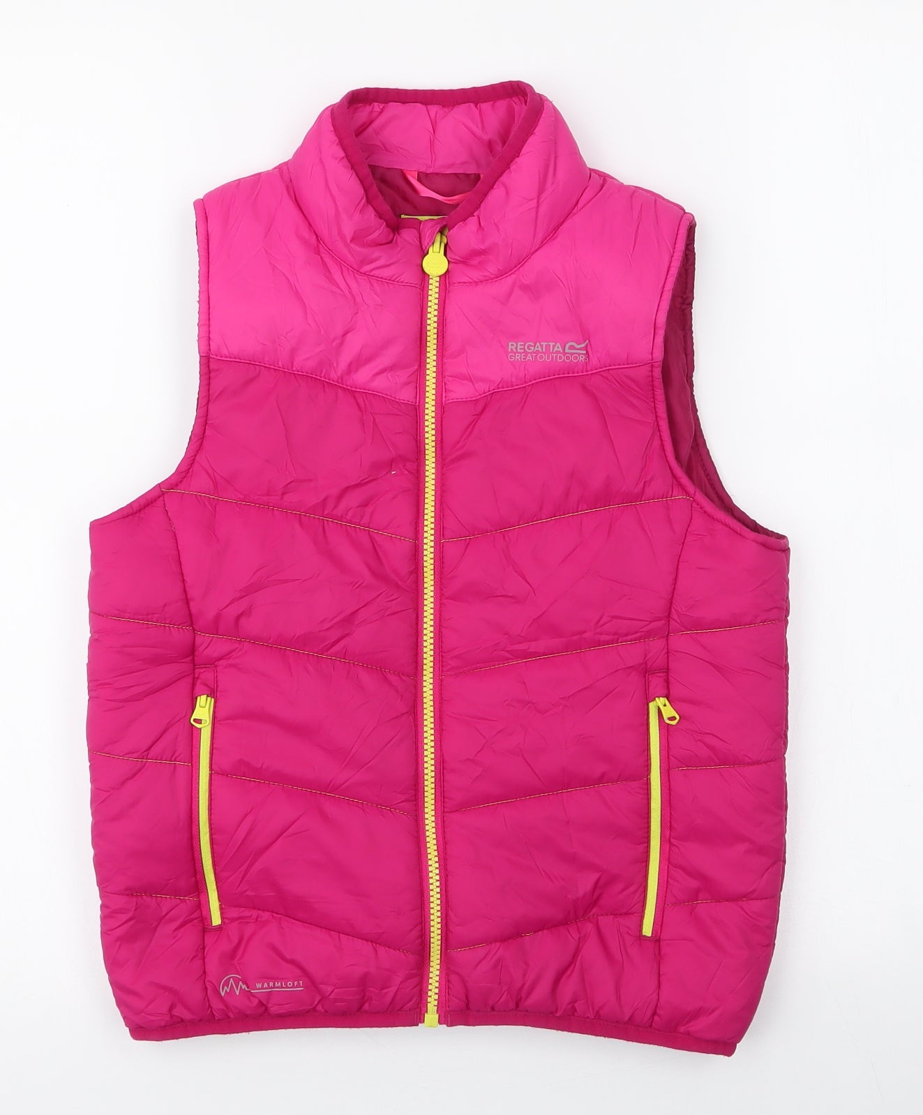 Regatta Girls Pink   Gilet Jacket Size 9-10 Years  Zip