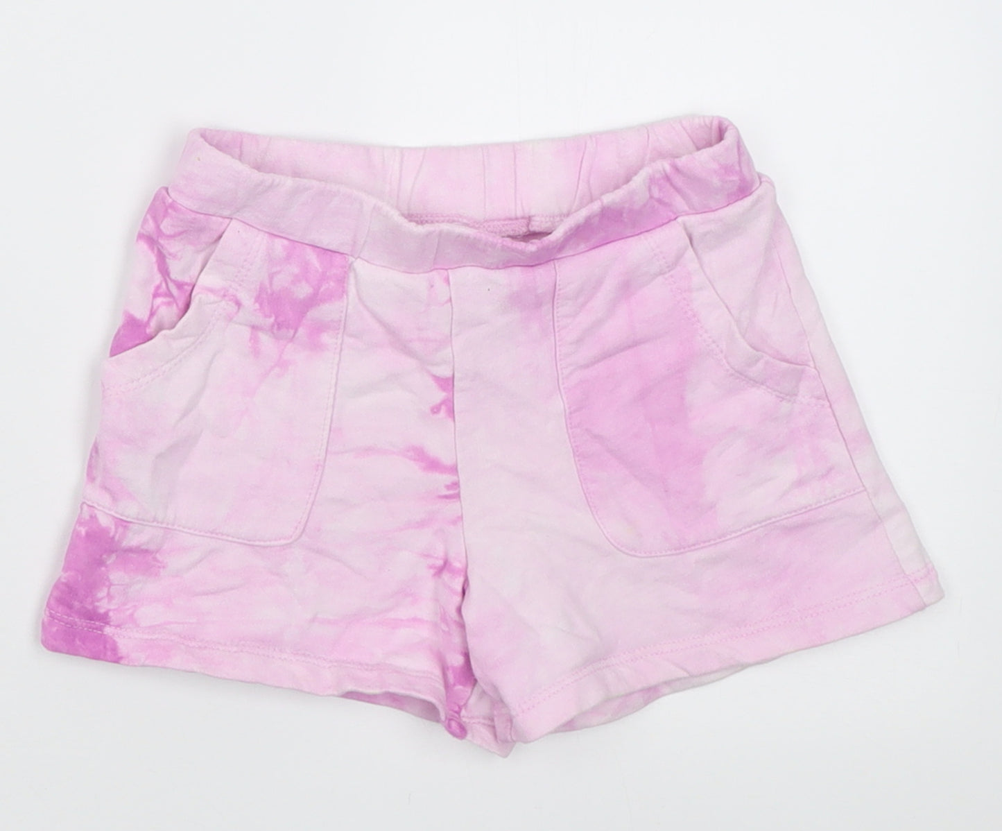 Dunnes Stores Girls Purple  Cotton Sweat Shorts Size 3-4 Years  Regular