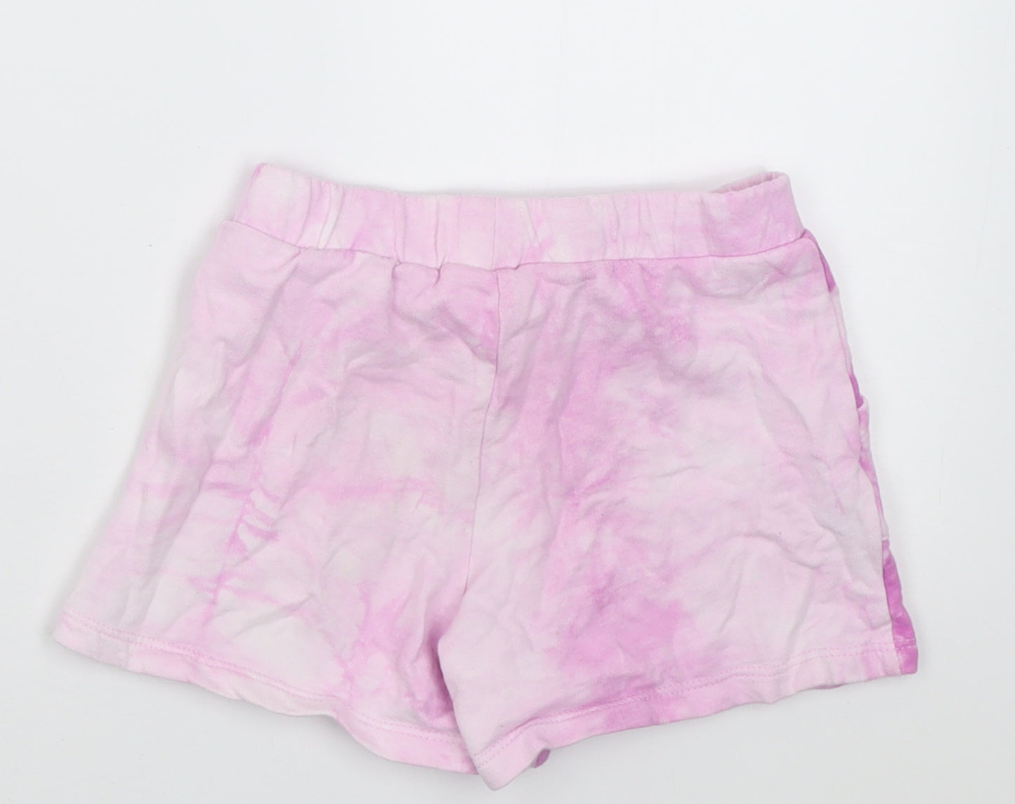 Dunnes Stores Girls Purple  Cotton Sweat Shorts Size 3-4 Years  Regular