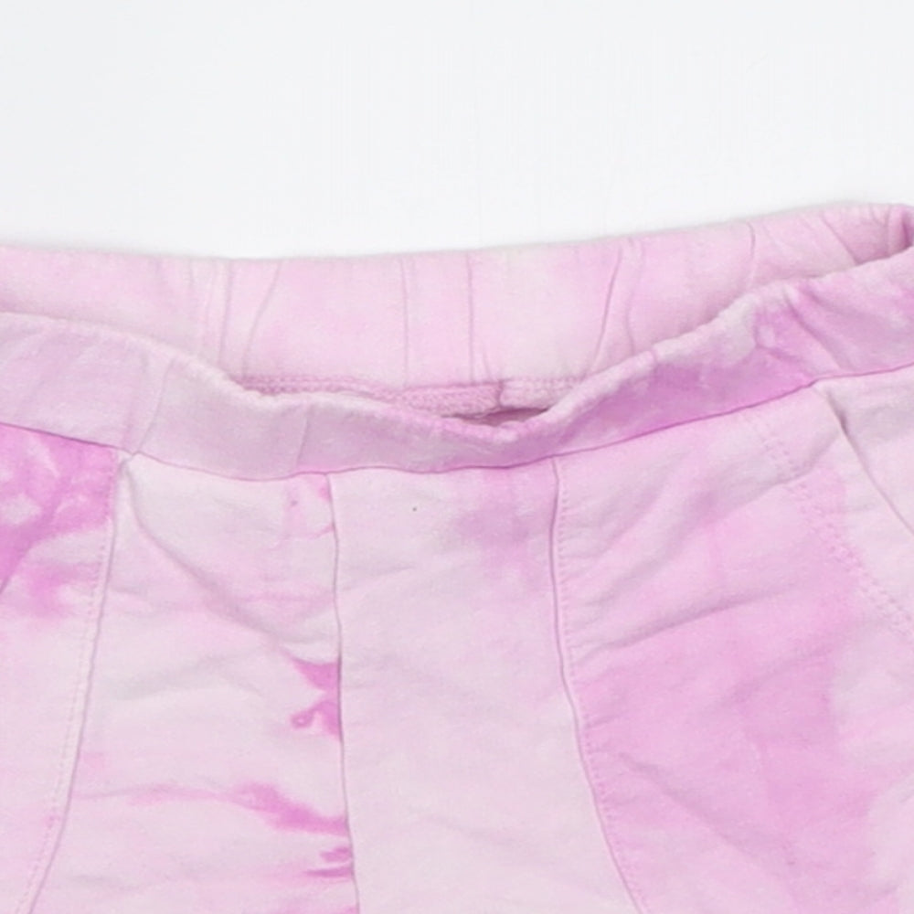 Dunnes Stores Girls Purple  Cotton Sweat Shorts Size 3-4 Years  Regular