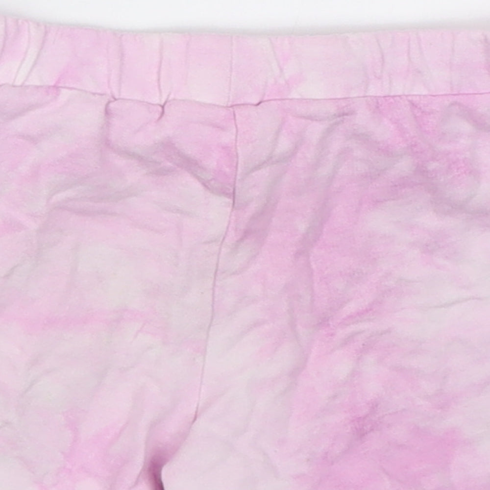 Dunnes Stores Girls Purple  Cotton Sweat Shorts Size 3-4 Years  Regular