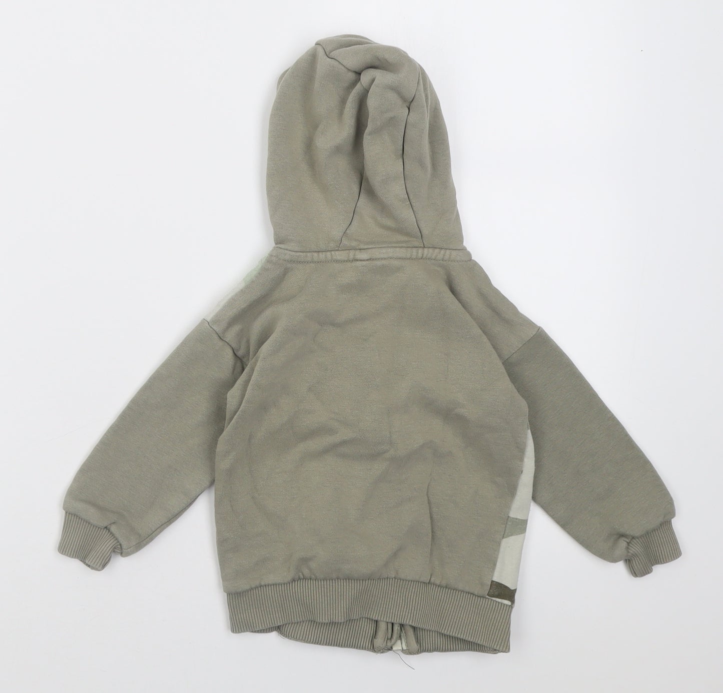 George Boys Green Camouflage  Jacket  Size 12-18 Months   Zip