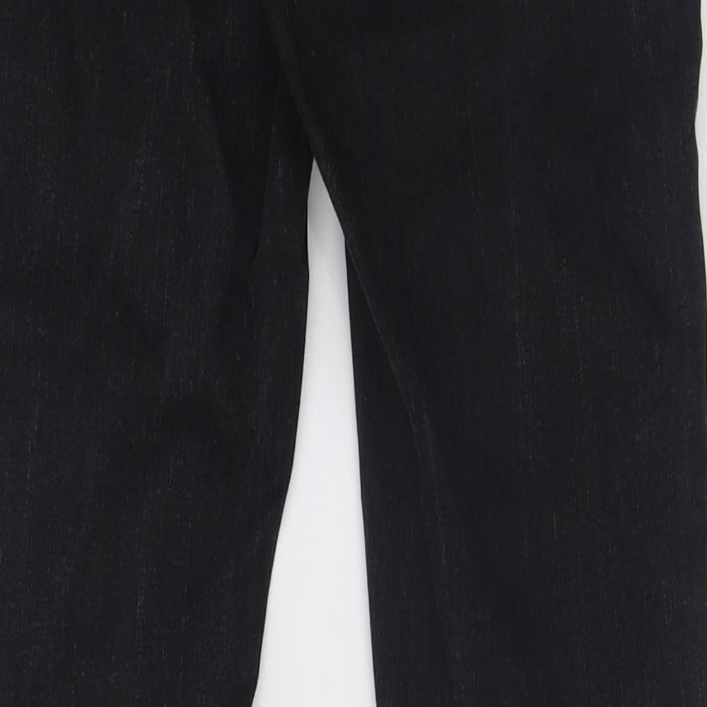 Primark Womens Black  Cotton Skinny Jeans Size 10 L30 in Regular Button