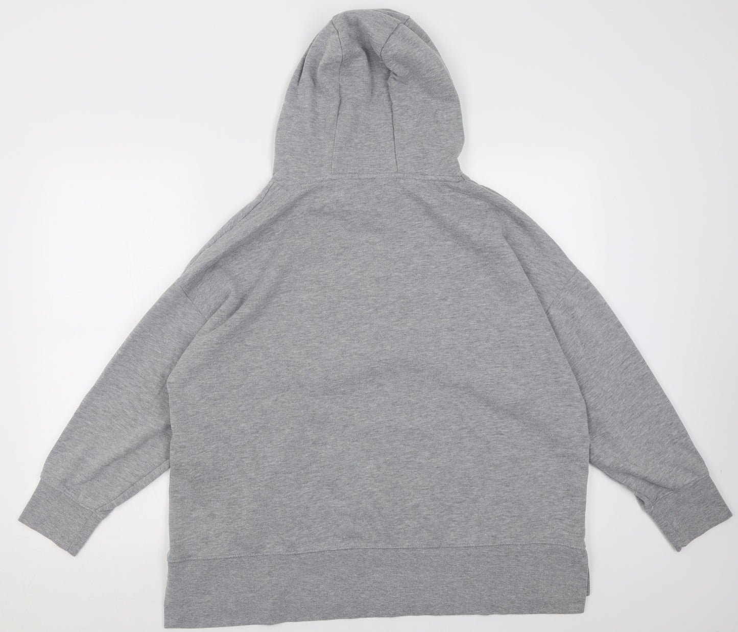 Dunnes Stores Womens Grey  Polyester Pullover Hoodie Size L  Pullover