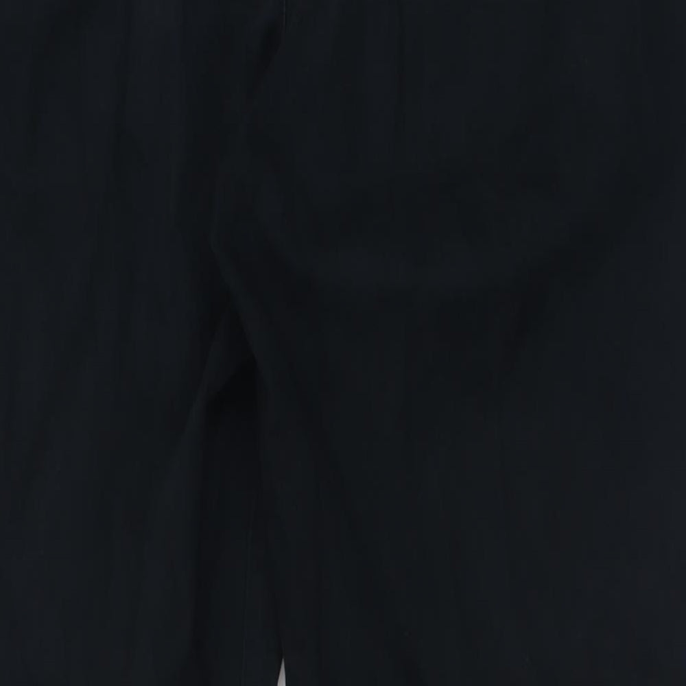 GANT Mens Black  Cotton Capri Trousers Size 40 L32 in Regular Button