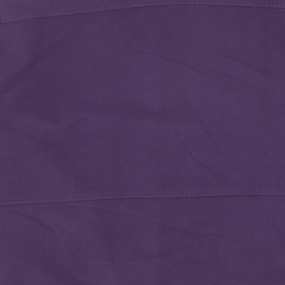 Marks and Spencer Womens Purple   Overcoat Coat Size 24