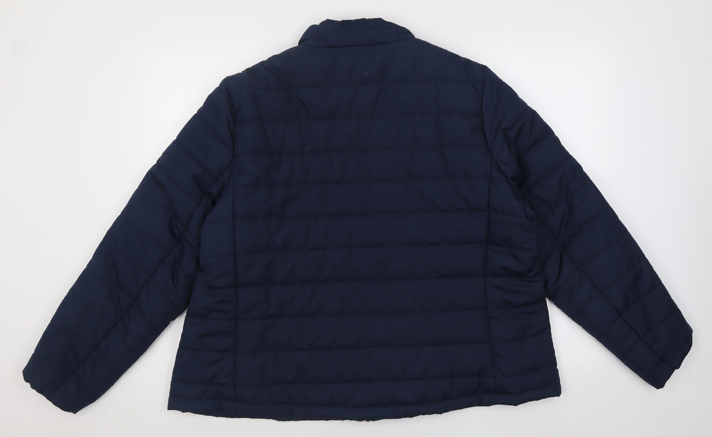 Marks and Spencer Womens Black   Puffer Jacket Jacket Size 22  Zip
