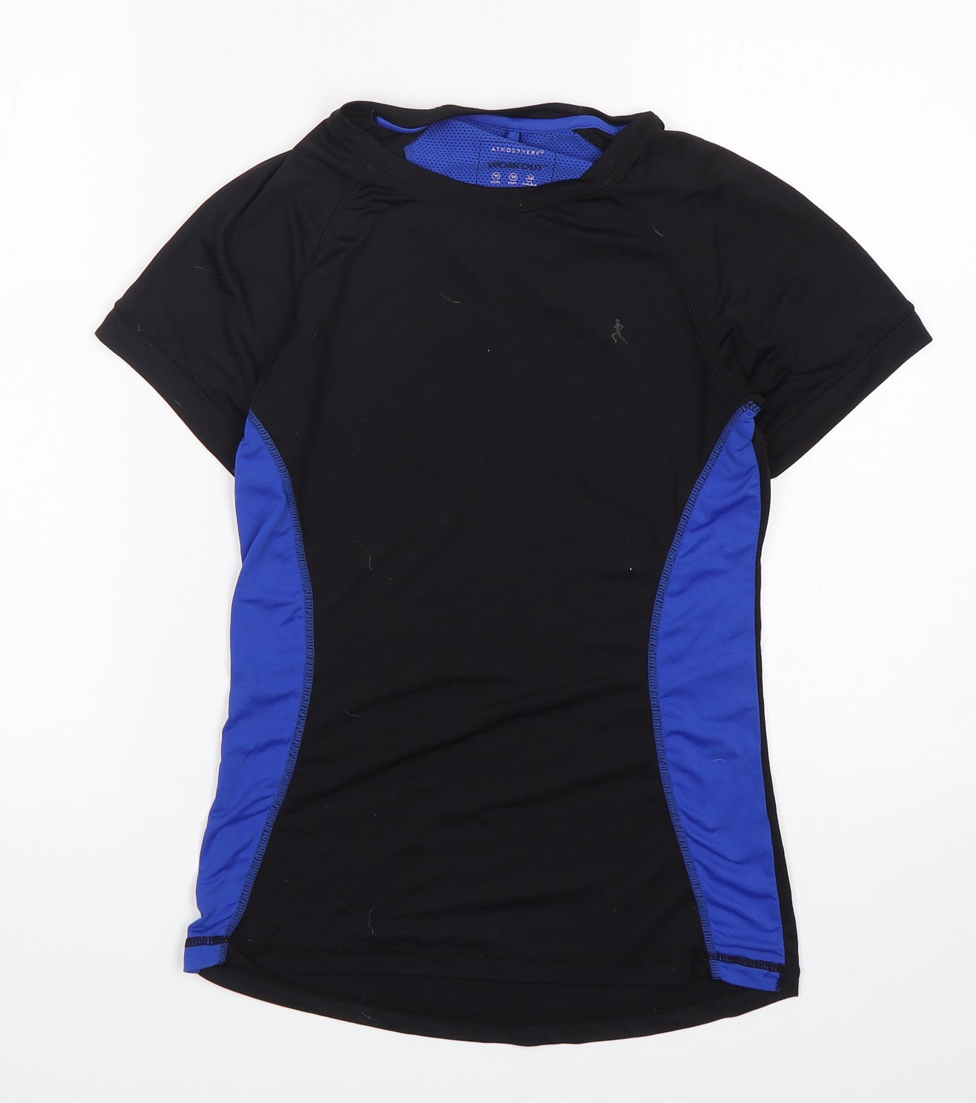 Atmosphere Womens Multicoloured  Polyester Basic T-Shirt Size 10 Round Neck Pullover
