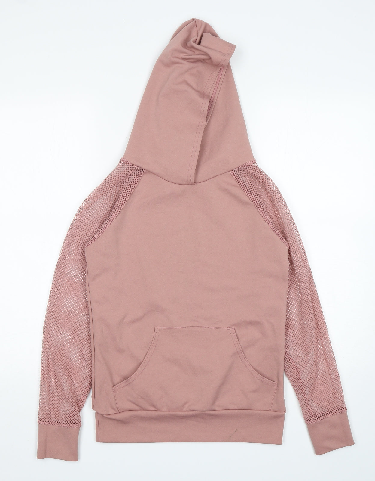 PARISIAN SIGNATURE Womens Pink  Polyester Pullover Hoodie Size 10  Pullover