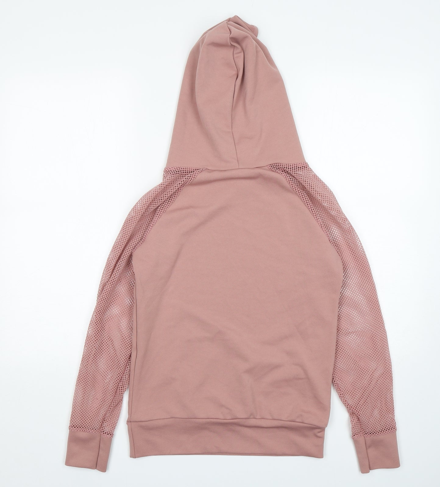 PARISIAN SIGNATURE Womens Pink  Polyester Pullover Hoodie Size 10  Pullover