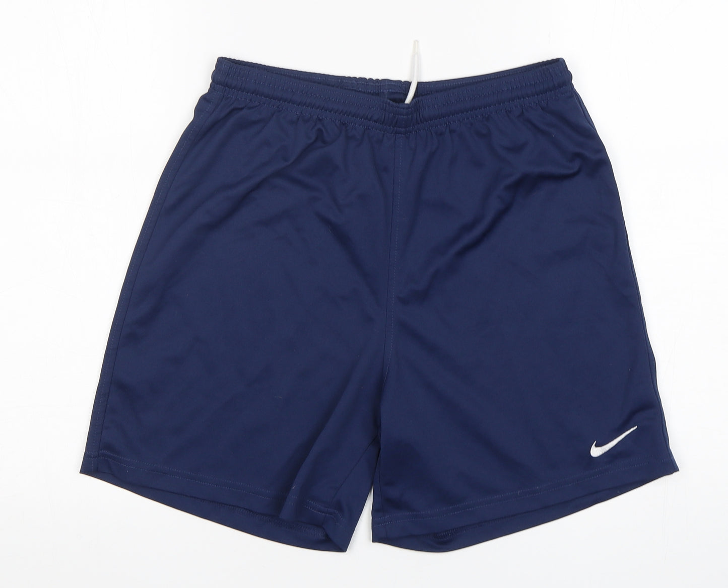 Nike Boys Blue  Polyester Sweat Shorts Size 13 Years  Regular