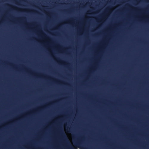 Nike Boys Blue  Polyester Sweat Shorts Size 13 Years  Regular