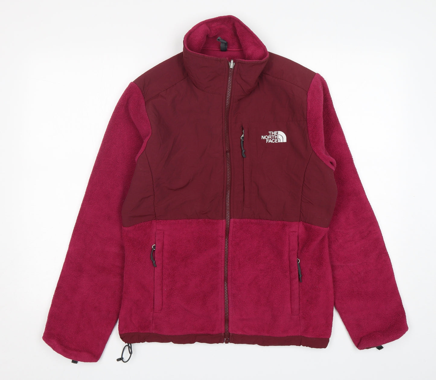 The North Face Womens Purple  Polyester Full Zip Sweatshirt Size M  Zip