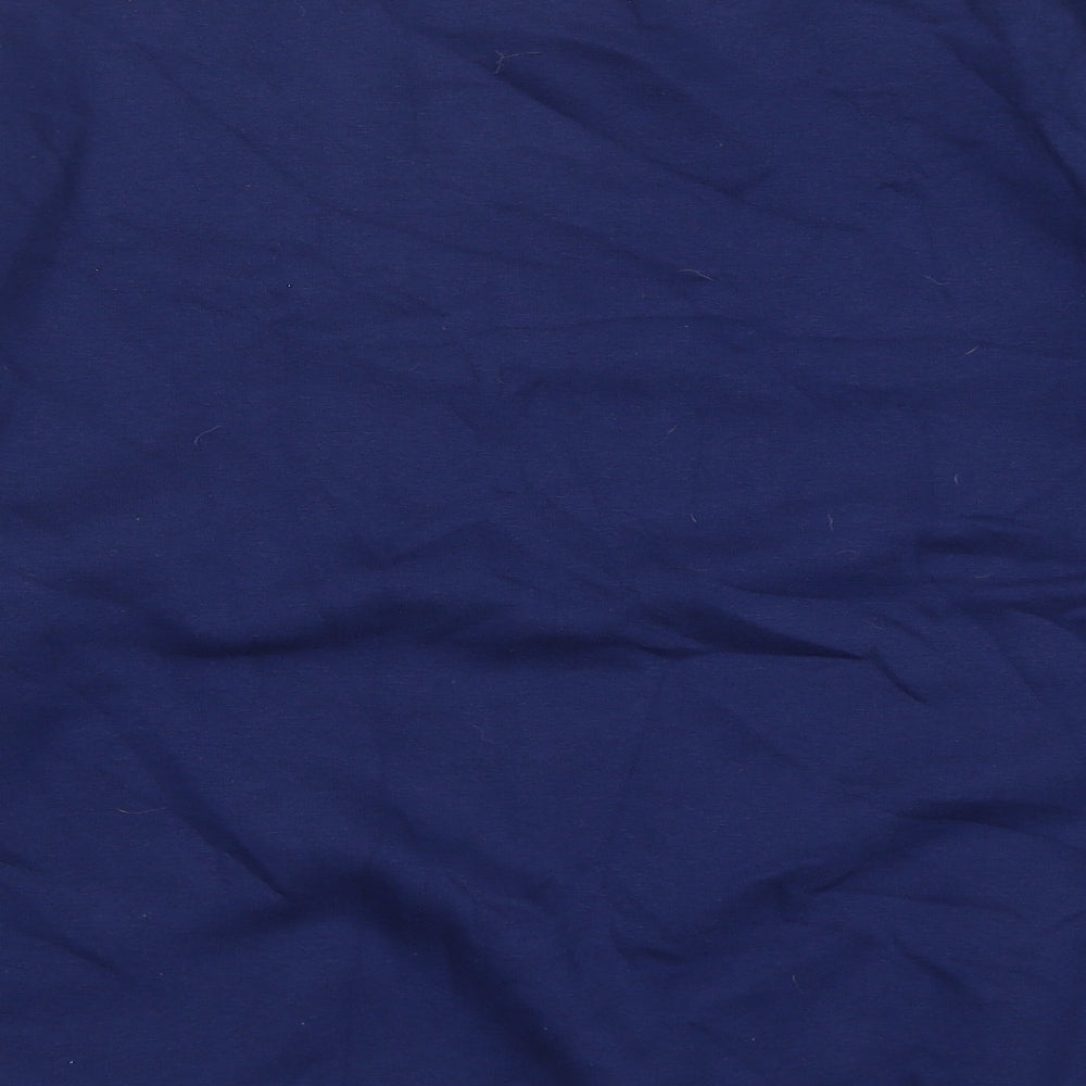 Beck & Hersey Womens Blue  Cotton Pullover Sweatshirt Size 16  Pullover