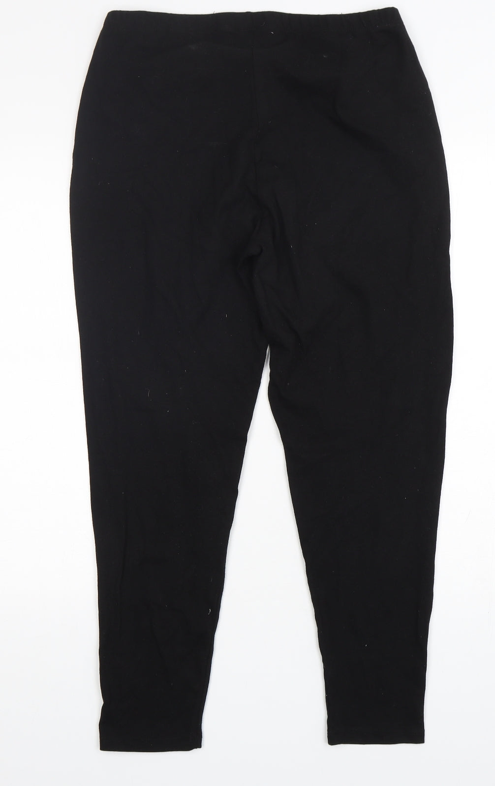 ASOS Womens Black  Cotton Jogger Leggings Size 16 L27 in