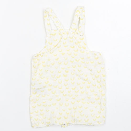 Primark Baby Multicoloured Spotted Cotton Romper One-Piece Size 9-12 Months  Snap - bananas
