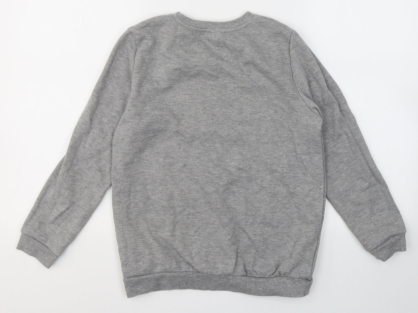 Primark Boys Grey  Camel Pullover Sweatshirt Size 10-11 Years