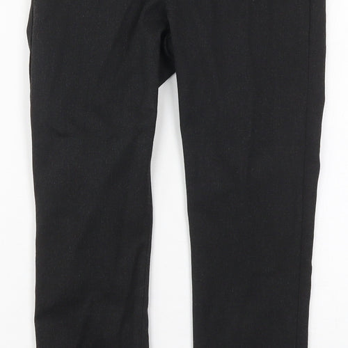 F&F Boys Grey  Polyester Dress Pants Trousers Size 8-9 Years  Regular Hook & Eye