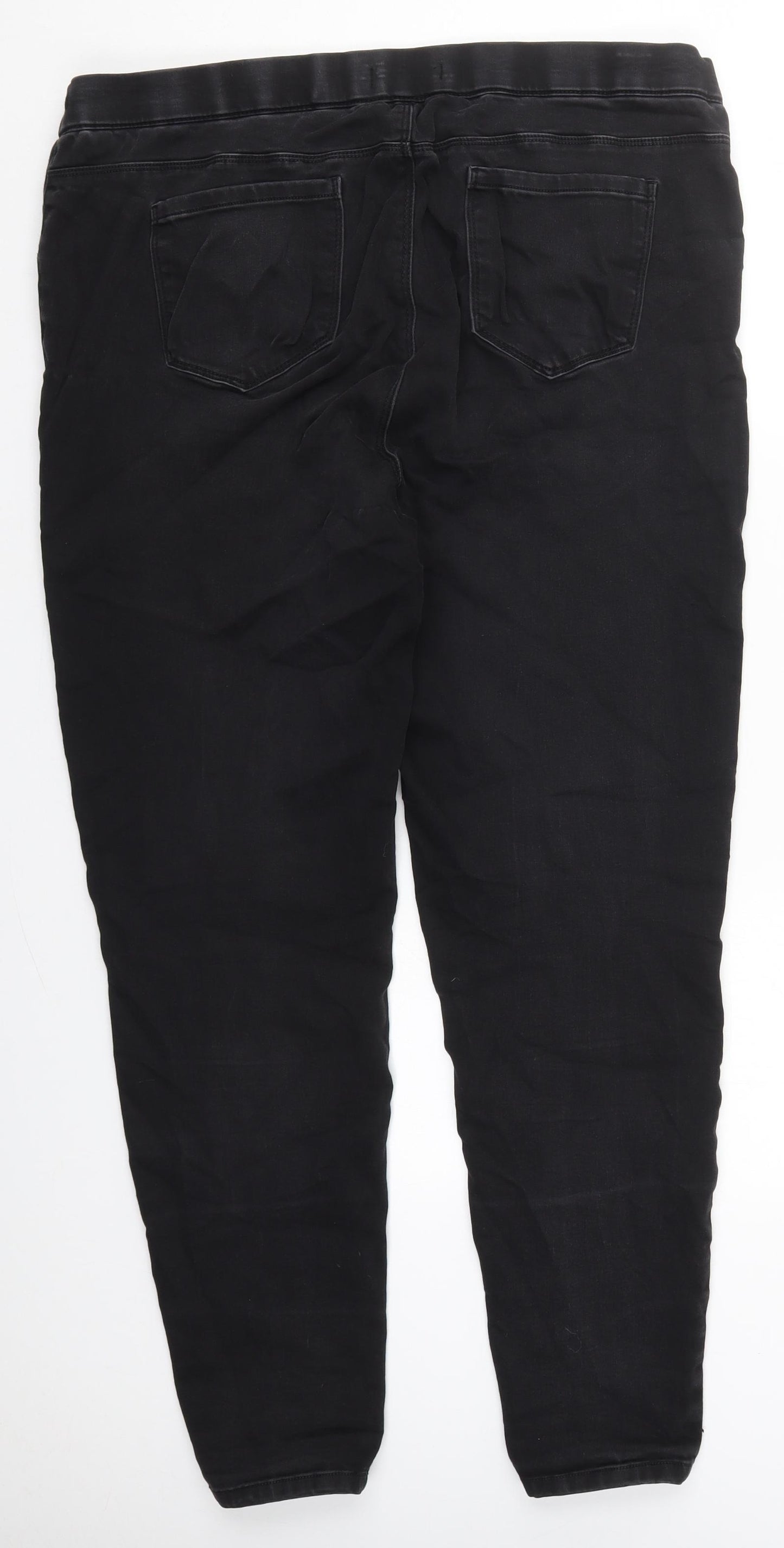 George Womens Black  Cotton Jegging Jeans Size 20 L30 in Regular