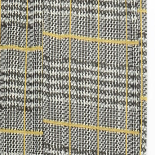 Preworn Womens Yellow Check Nylon Carrot Leggings Size S L27 in