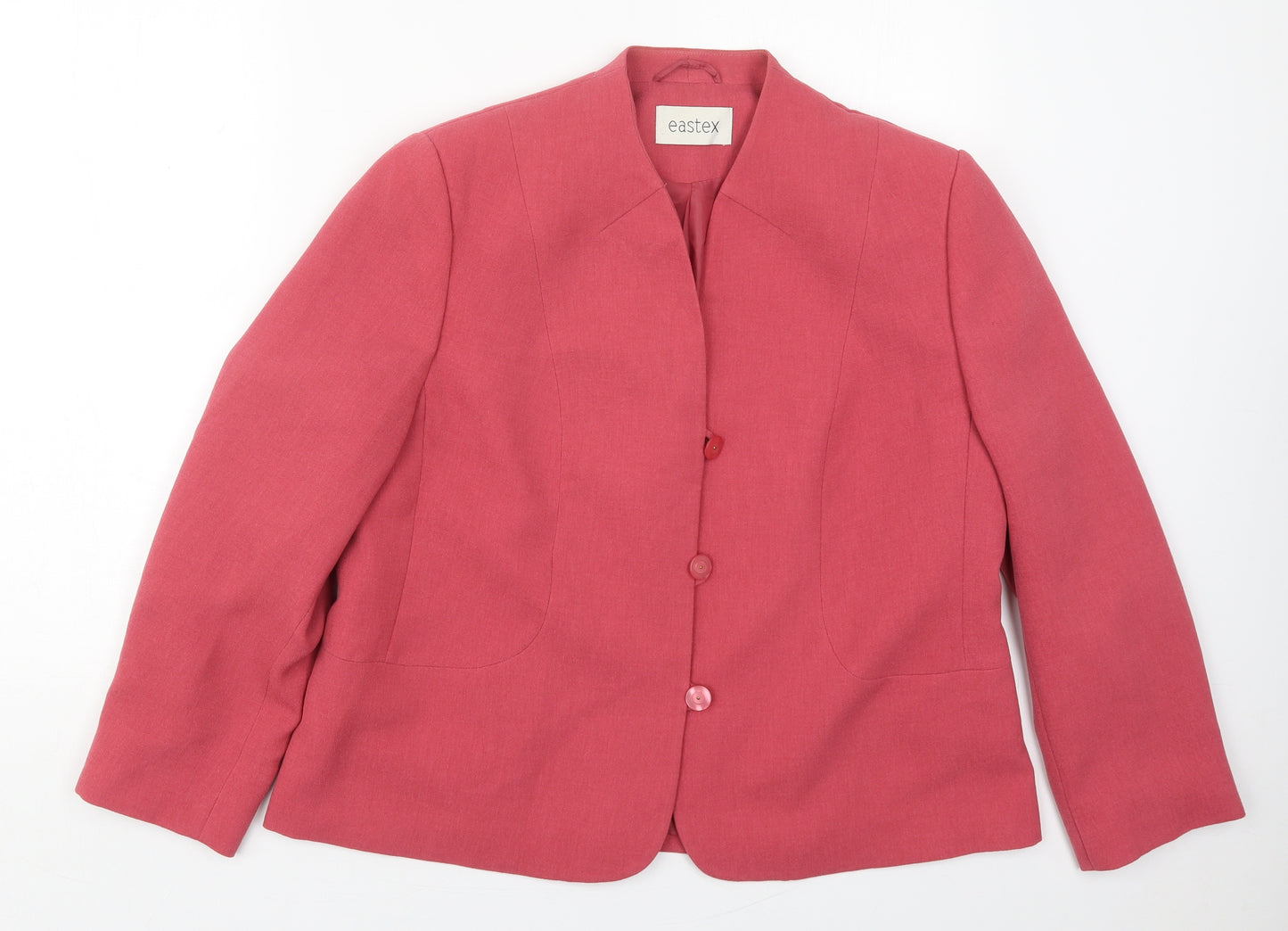 Eastex Womens Pink   Jacket  Size 18  Button