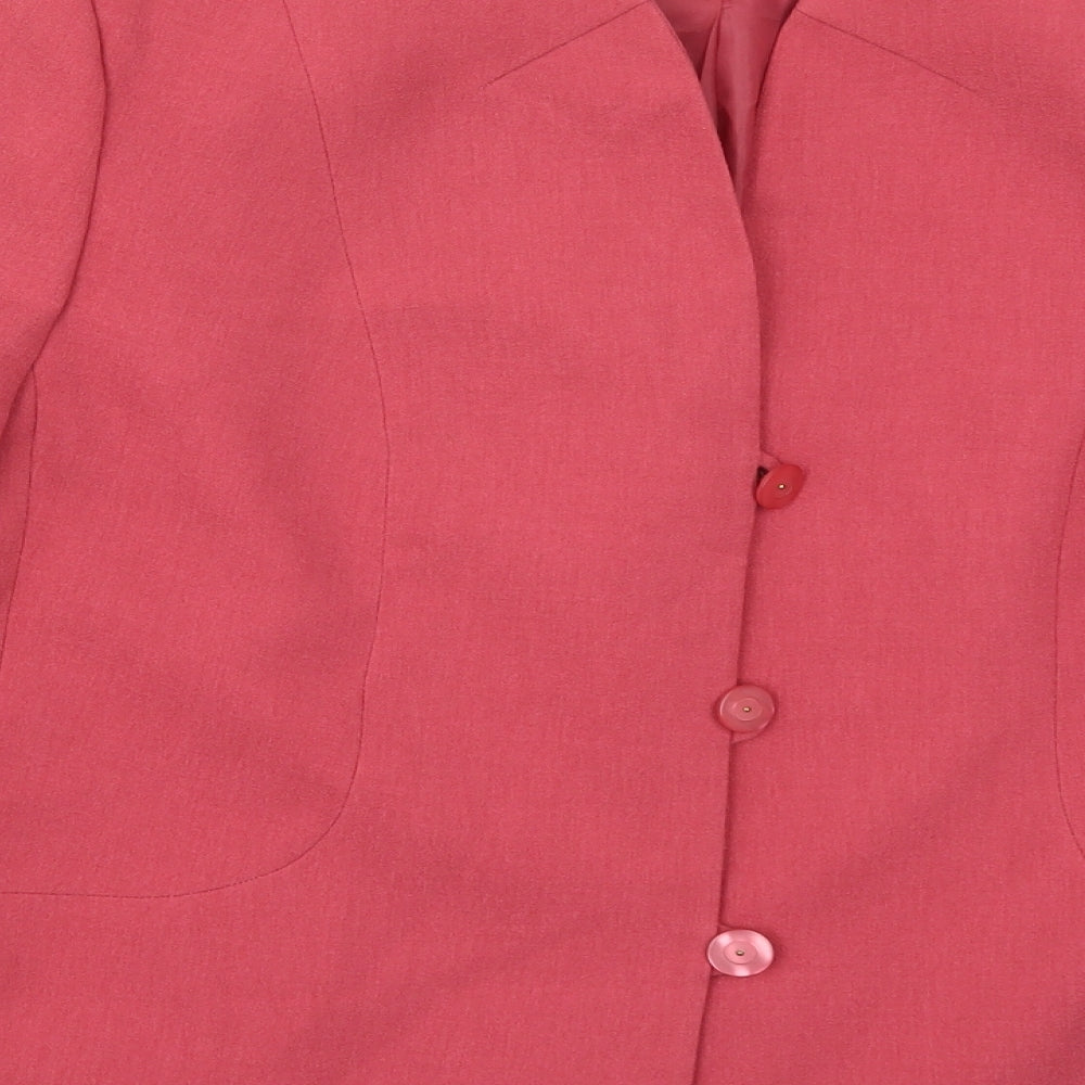Eastex Womens Pink   Jacket  Size 18  Button