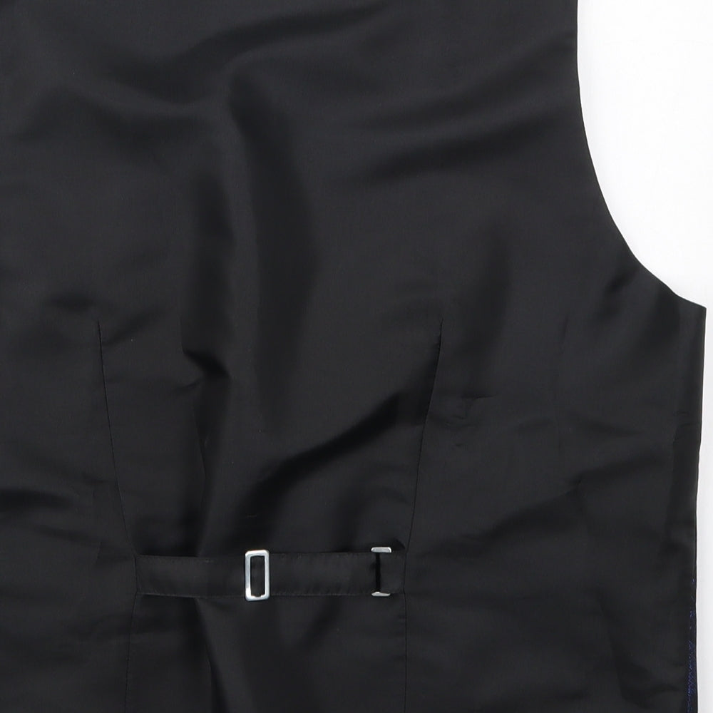 Scott & Taylor Mens Blue   Jacket Waistcoat Size XL  Button - Dragons