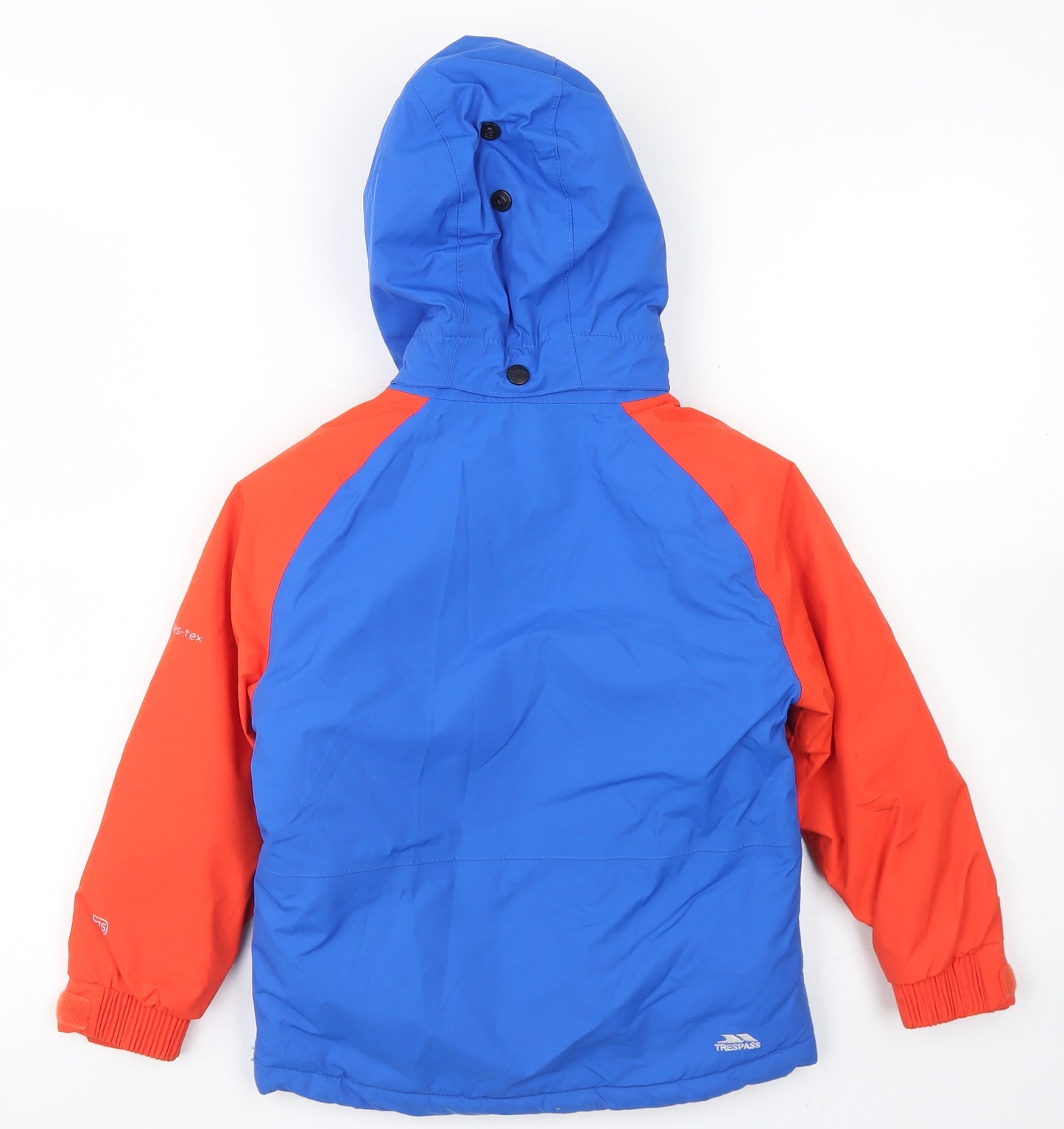Trespass Boys Blue Colourblock  Ski Jacket Coat Size 3-4 Years  Zip
