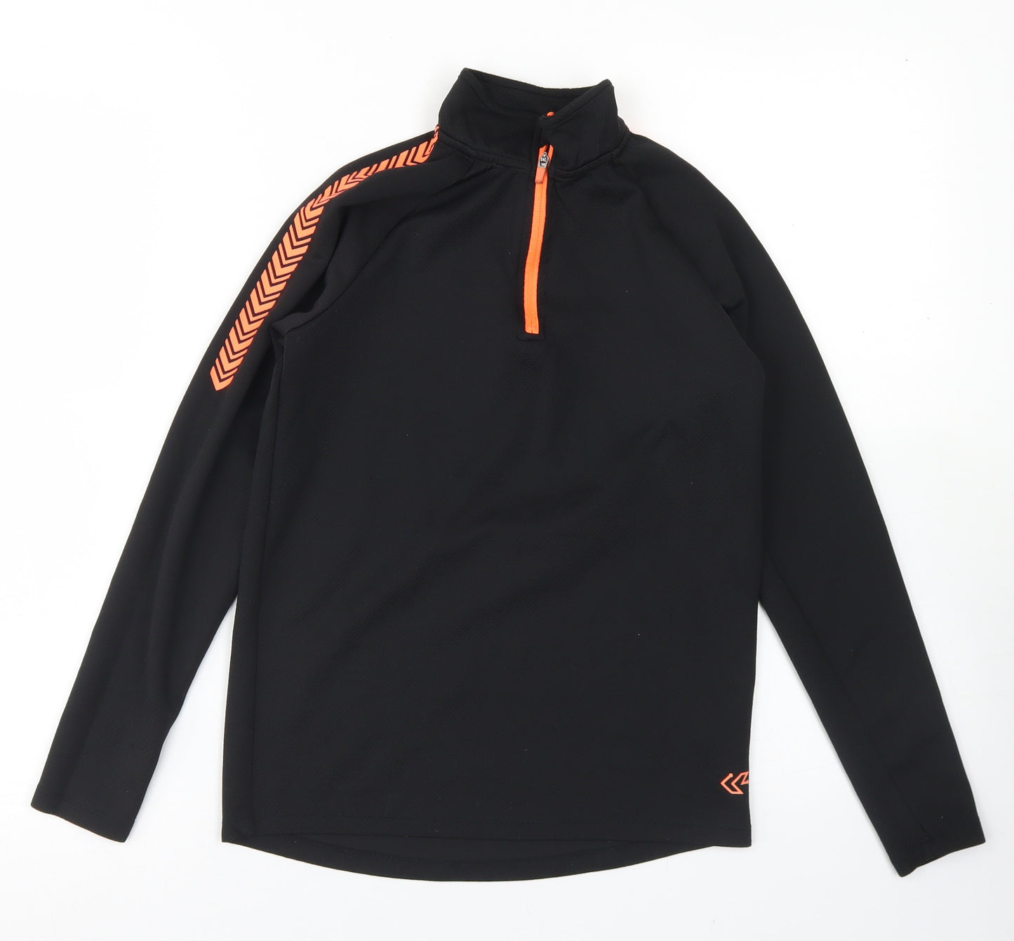 Dunnes Stores Boys Black  Polyester Pullover Sweatshirt Size 9-10 Years