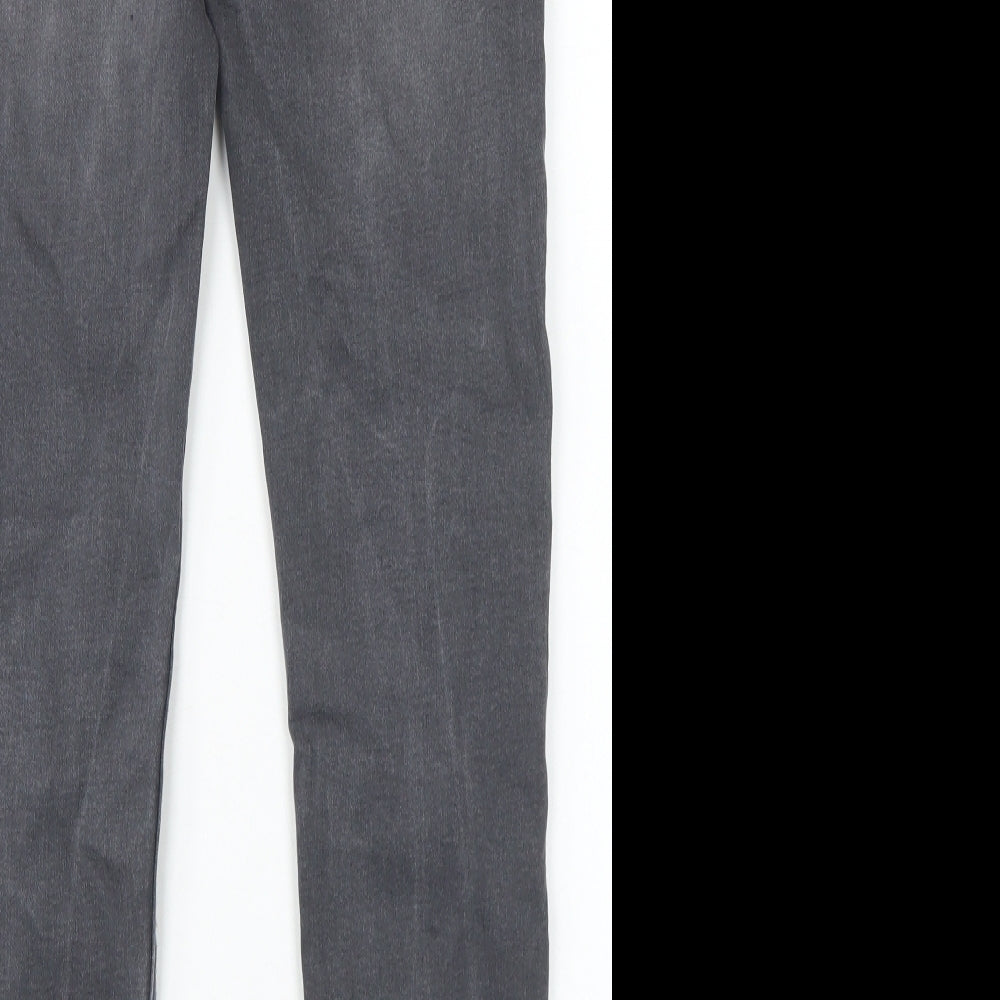 Matalan Boys Grey  Cotton Skinny Jeans Size 13 Years  Regular Button