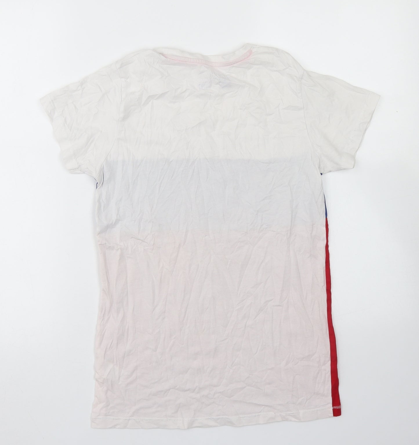 Matalan Boys Multicoloured Colourblock Cotton Basic T-Shirt Size 13 Years Crew Neck  - US Athletic