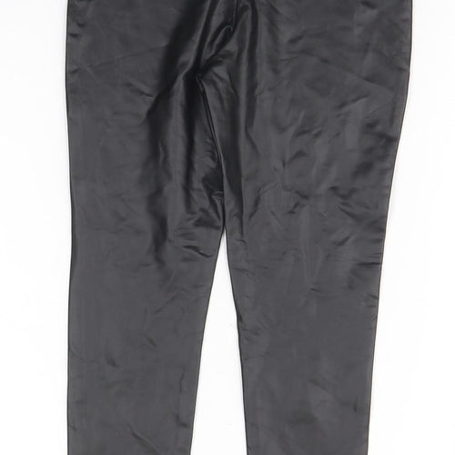 Primark Girls Black  Polyester Capri Trousers Size 7-8 Years  Regular
