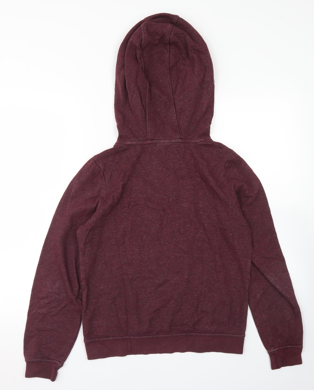 Nike Womens Purple  Cotton Pullover Hoodie Size XS