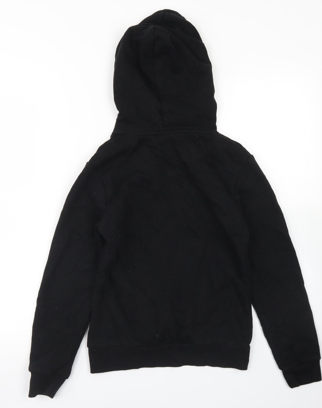 Beck & Hersey Boys Black  Cotton Pullover Hoodie Size 12-13 Years