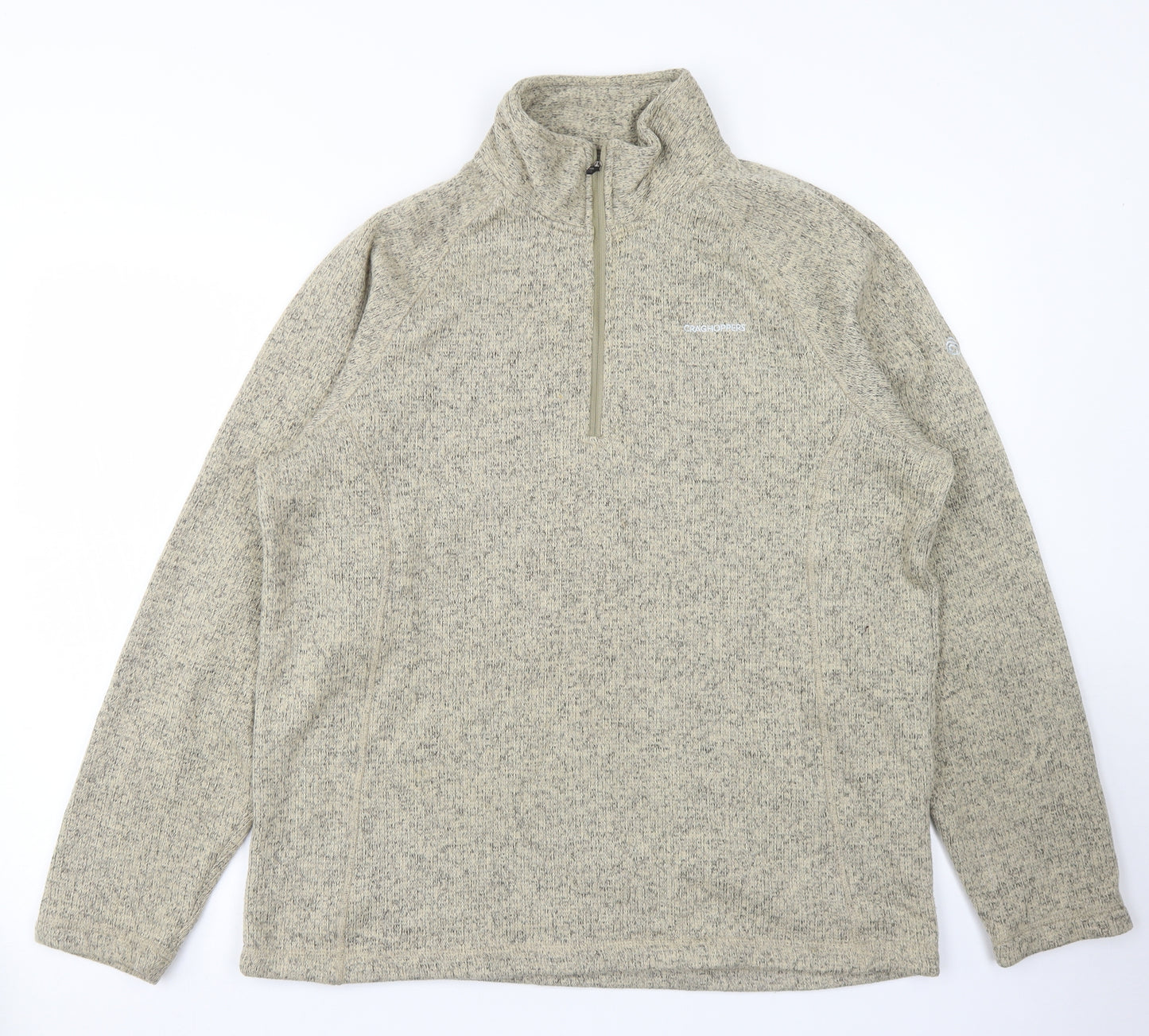 Craghoppers Mens Beige  Polyester Pullover Sweatshirt Size XL