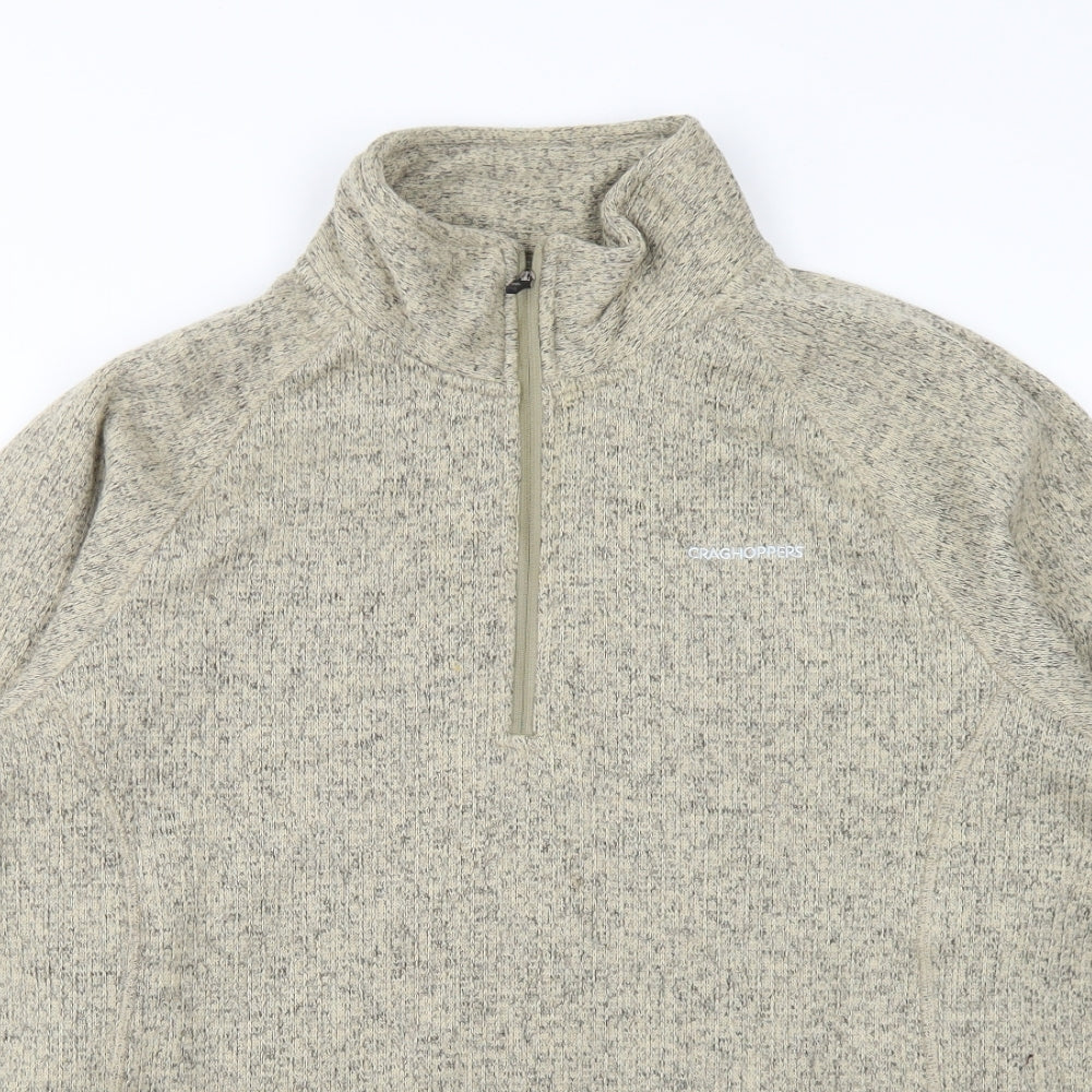 Craghoppers Mens Beige  Polyester Pullover Sweatshirt Size XL