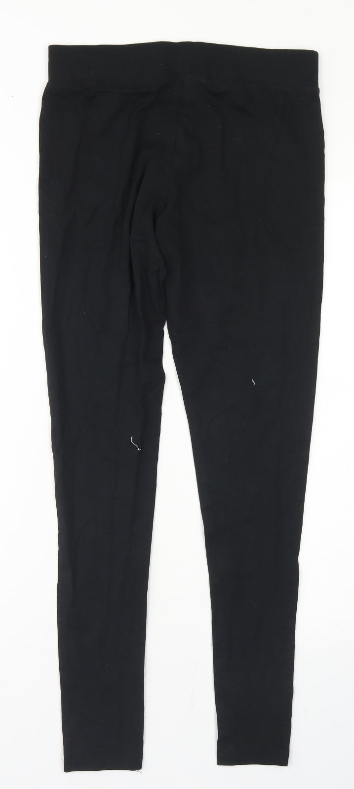 Defend Womens Black  Cotton Jogger Leggings Size 10 L25 in