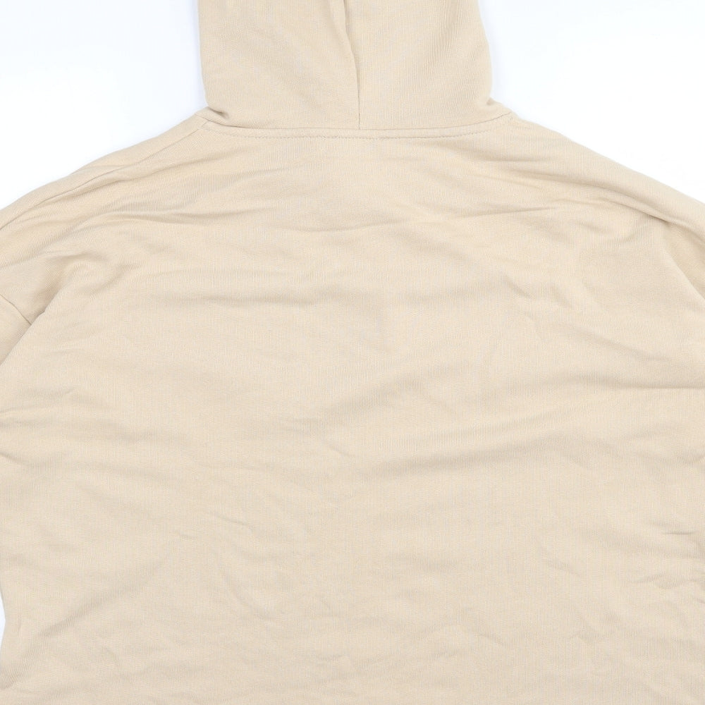 Papaya Womens Beige  Cotton Pullover Hoodie Size 16  Pullover