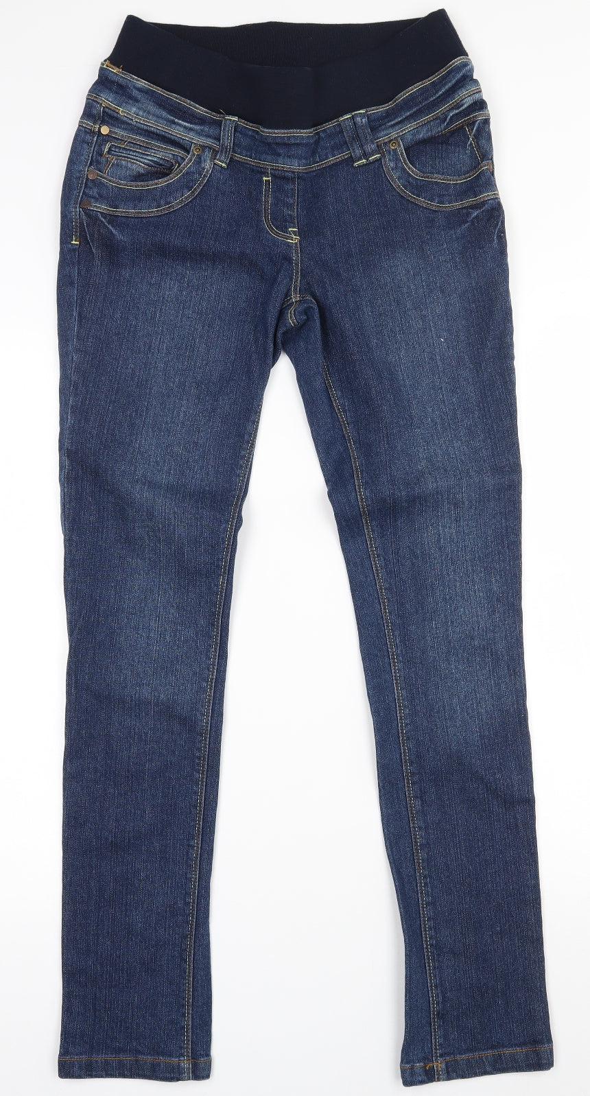 Red Herring Womens Blue  Cotton Skinny Jeans Size 8 L30.5 in Regular