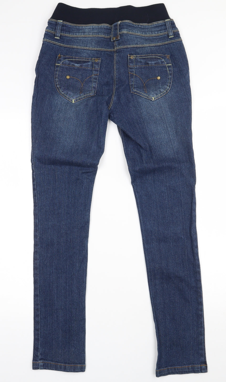 Red Herring Womens Blue  Cotton Skinny Jeans Size 8 L30.5 in Regular