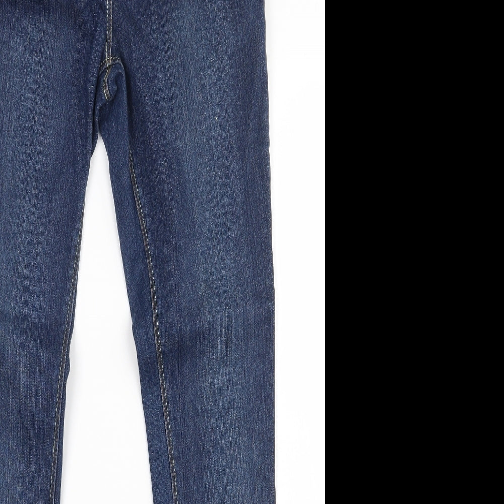 Red Herring Womens Blue  Cotton Skinny Jeans Size 8 L30.5 in Regular