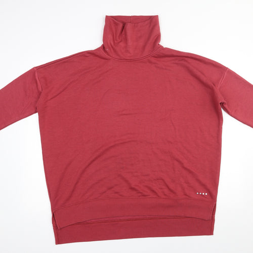 Matalan Womens Red  Polyester Pullover Sweatshirt Size M  Pullover