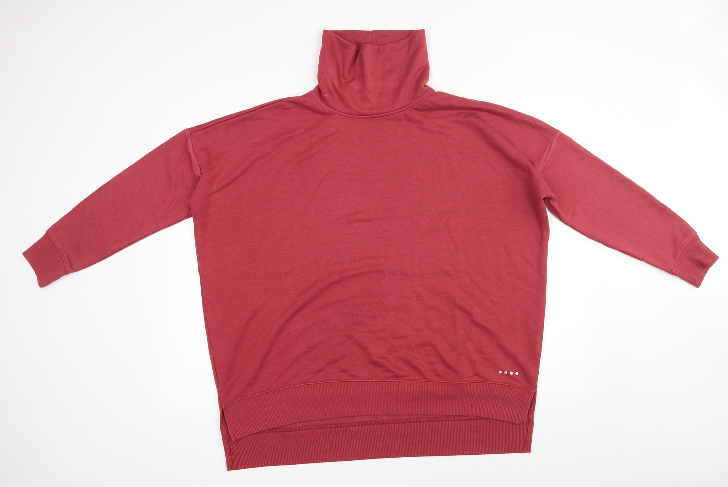 Matalan Womens Red  Polyester Pullover Sweatshirt Size M  Pullover