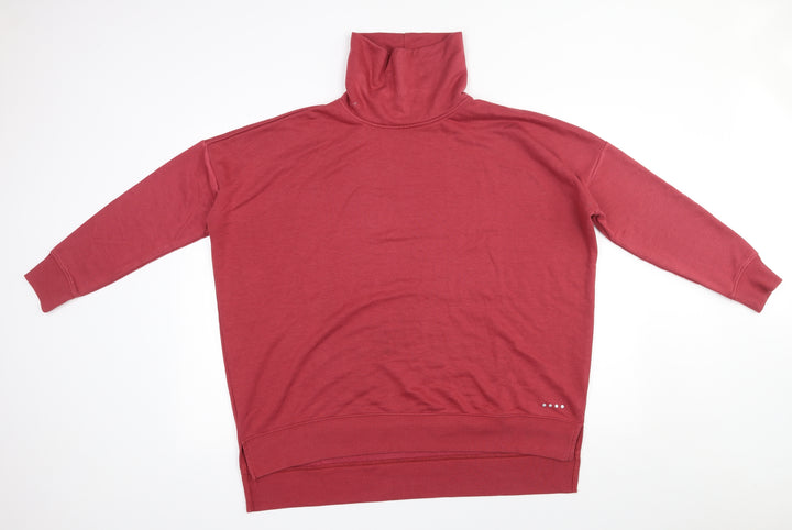 Matalan Womens Red  Polyester Pullover Sweatshirt Size M  Pullover