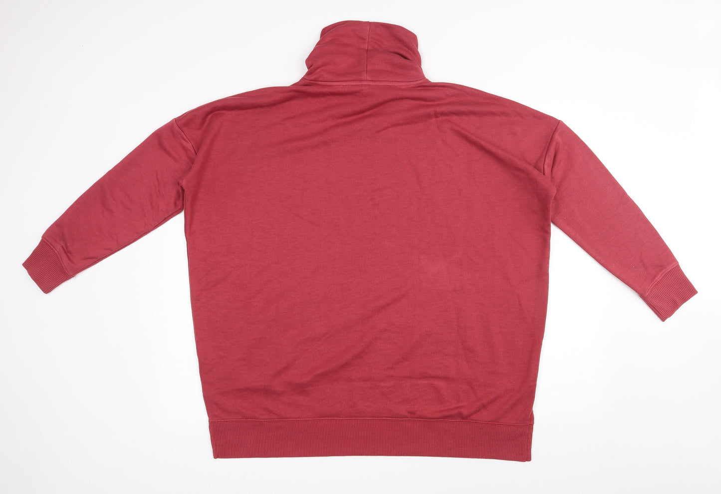 Matalan Womens Red  Polyester Pullover Sweatshirt Size M  Pullover