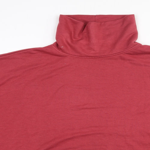 Matalan Womens Red  Polyester Pullover Sweatshirt Size M  Pullover
