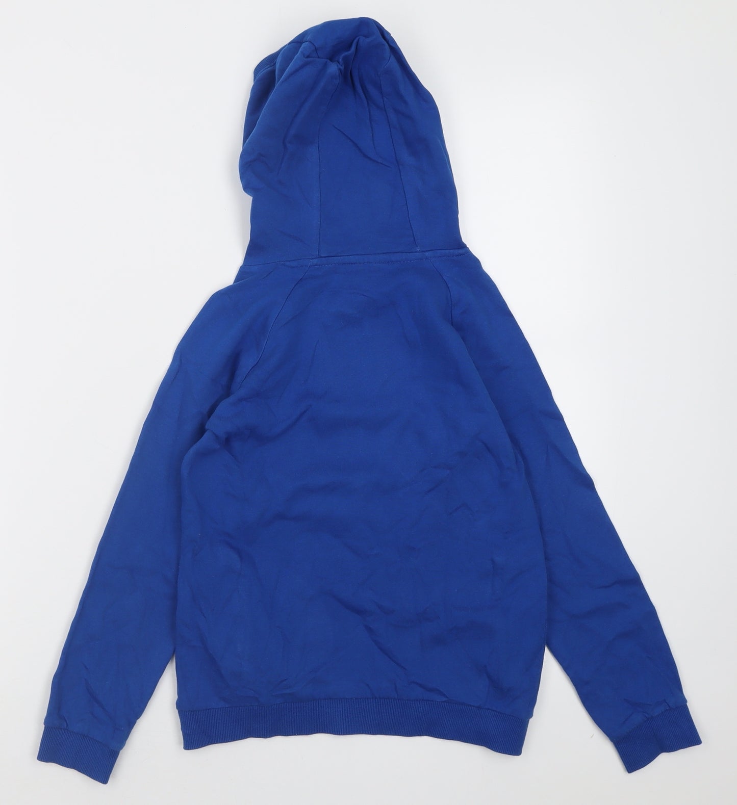 Pep& Co Boys Blue  Cotton Pullover Hoodie Size 7-8 Years  Pullover - Super Mario