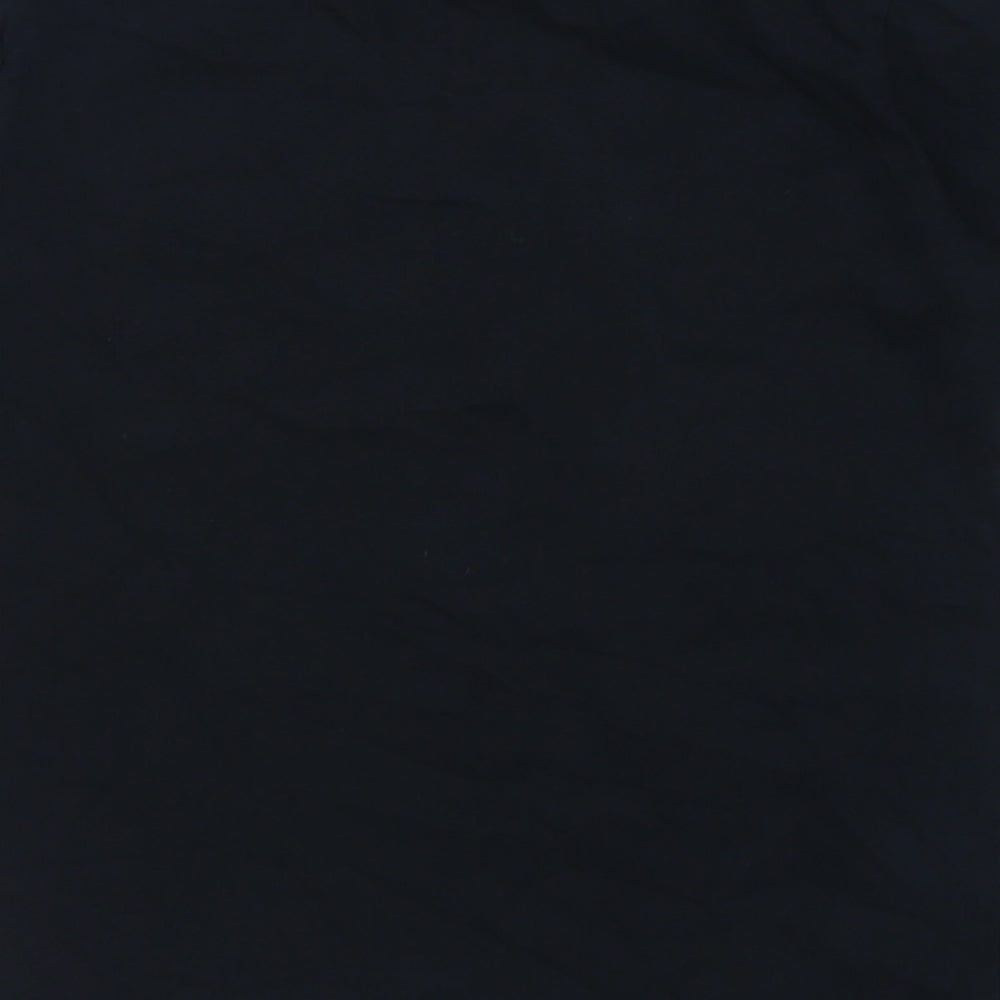 adidas Boys Black  Coir Basic T-Shirt Size 9-10 Years Crew Neck Pullover