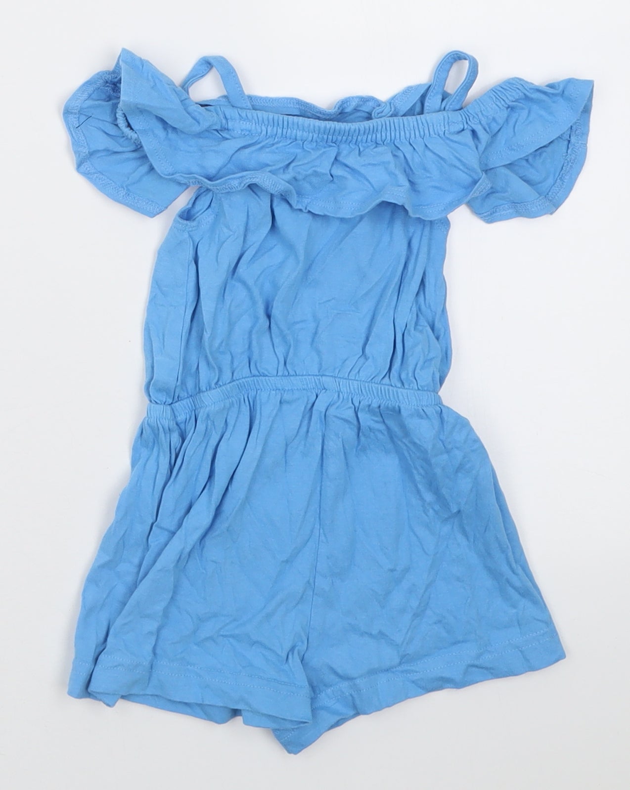 Studio Girls Blue  Cotton Playsuit One-Piece Size 2 Years  Pullover